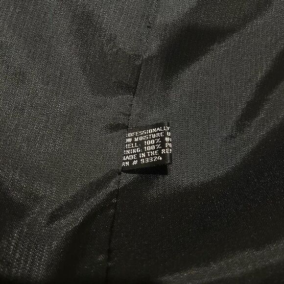 Calvin Gray Tattersall Suit Jacket Pants Men’s 50R 46W - Picture 10 of 11